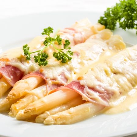 Gegratineerde asperges gegratineerde asperges