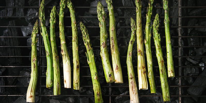 Asperges op de bbq