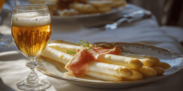 Asperges en bier is een onverwacht goede combinatie Asperges en bier is een onverwacht goede combinatie